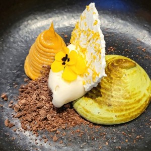 Postre de Matcha