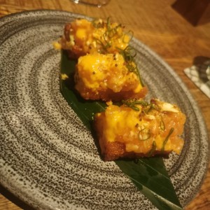 Crispy salmon