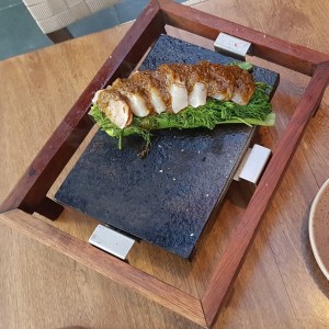Peacado blanco a la piedra