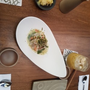 Ceviche wasabi