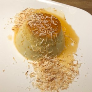 flan de coco