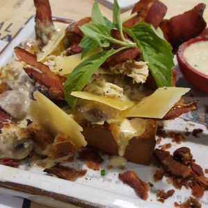 Pato carbonara