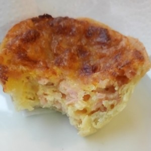 quiche de jamón y queso