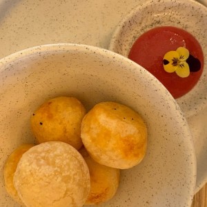 Mini pan de yucas