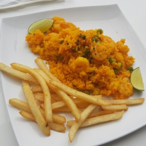 arroz con camaron 