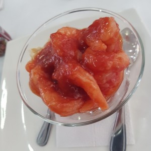 ceviche de camarón 