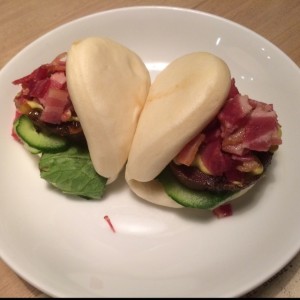 bun de panza de cerdo
