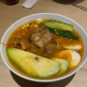 Ramen Kimchi con huevo