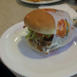 mushrooms hamburger