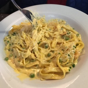 Tagliatelle de camaron