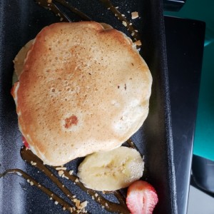 pancake de frutas