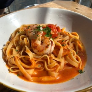 Fetuccini de Langostinos