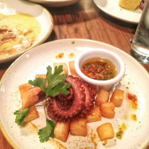 Entrada pulpo