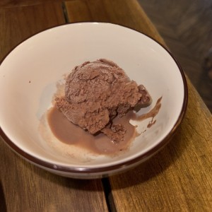 Helado de chcolate 