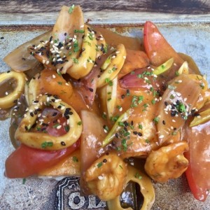 Pescado Saltado