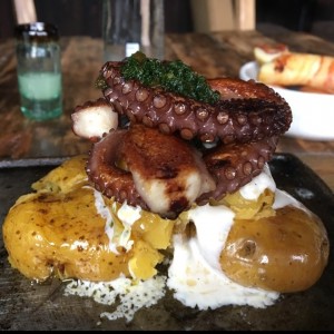 Pulpa a la parrilla