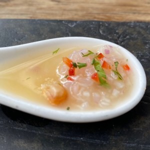Ceviche de cortesia 
