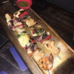 bruchetta de mariscos