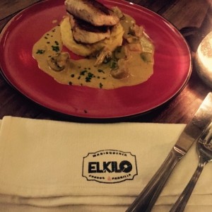Filete a la parrilla con curry