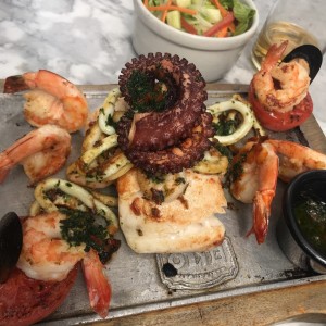 Parrillada de mariscos