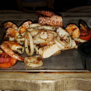 Parrillada de mariscos