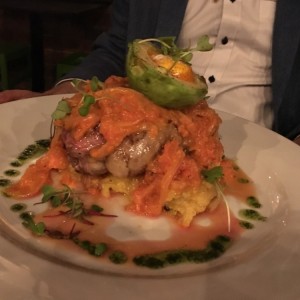 bistec a caballo