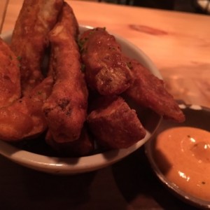 Papitas tempura