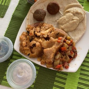 plato vegetariano