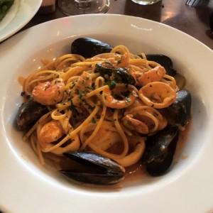 psta de mariscos