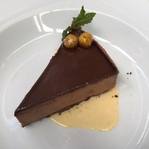 Cheesecake de avellana