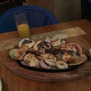 parilla al ajillo