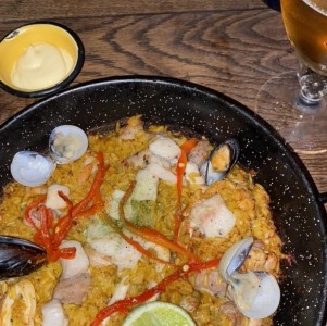 Paella de mariscos