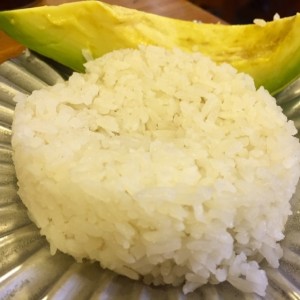 Arroz y Aguacate