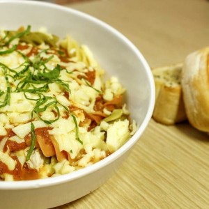Pasta Pollo Tomate Pesto