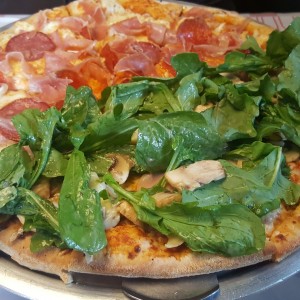 pizza huerto y archies