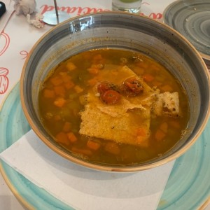 Sopa minestrone