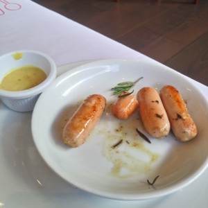 salchichas de tenera