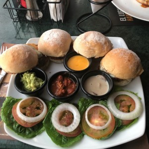 mini burguers especiales 
