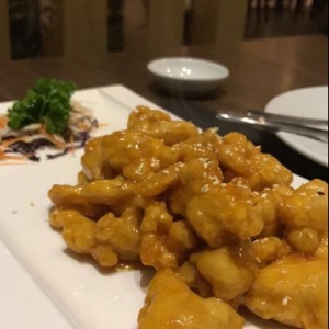 pollo en salsa de miel