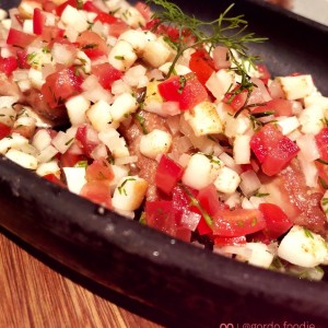 calamares y mollejas
