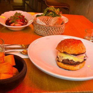 Hamburguesa de cordero 