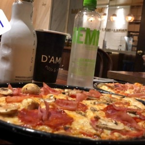 pizza de masa de oregano