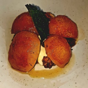 Postre de duraznos