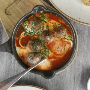 Albondigas de res