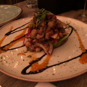 pulpo acevichado