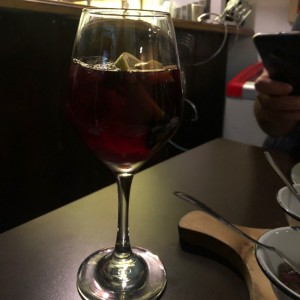 sangría de vino tinto