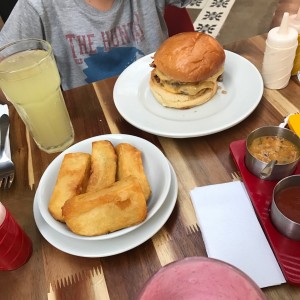 Doble combo con papotas 