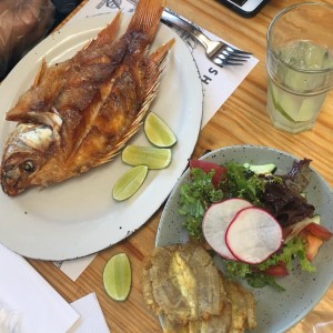 mojarra frita