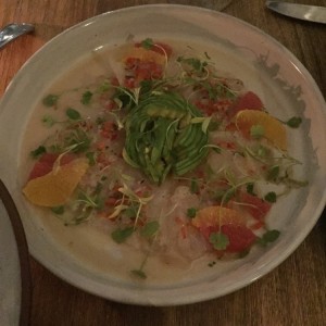 carpaccio de pescado