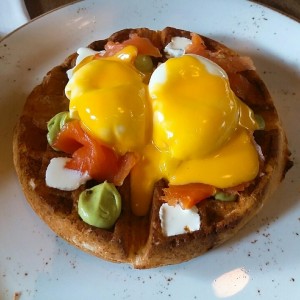 waffle de almojabana